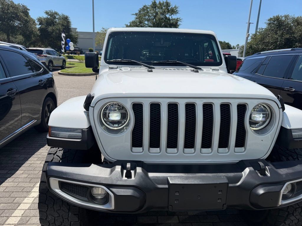 Used 2022 Jeep Wrangler Unlimited Sahara w/ LED Lighting Group AWD/4WD image 2
