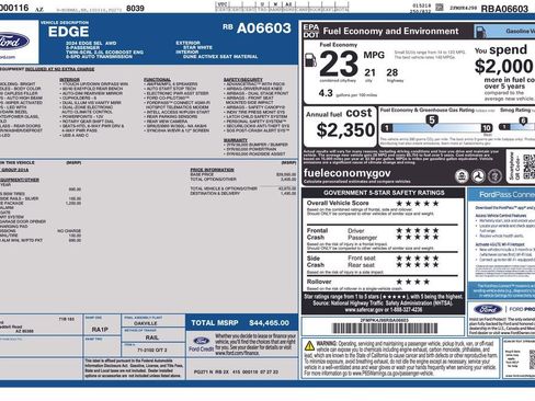 Used 2024 Ford Edge SEL w/ Convenience Package image 38