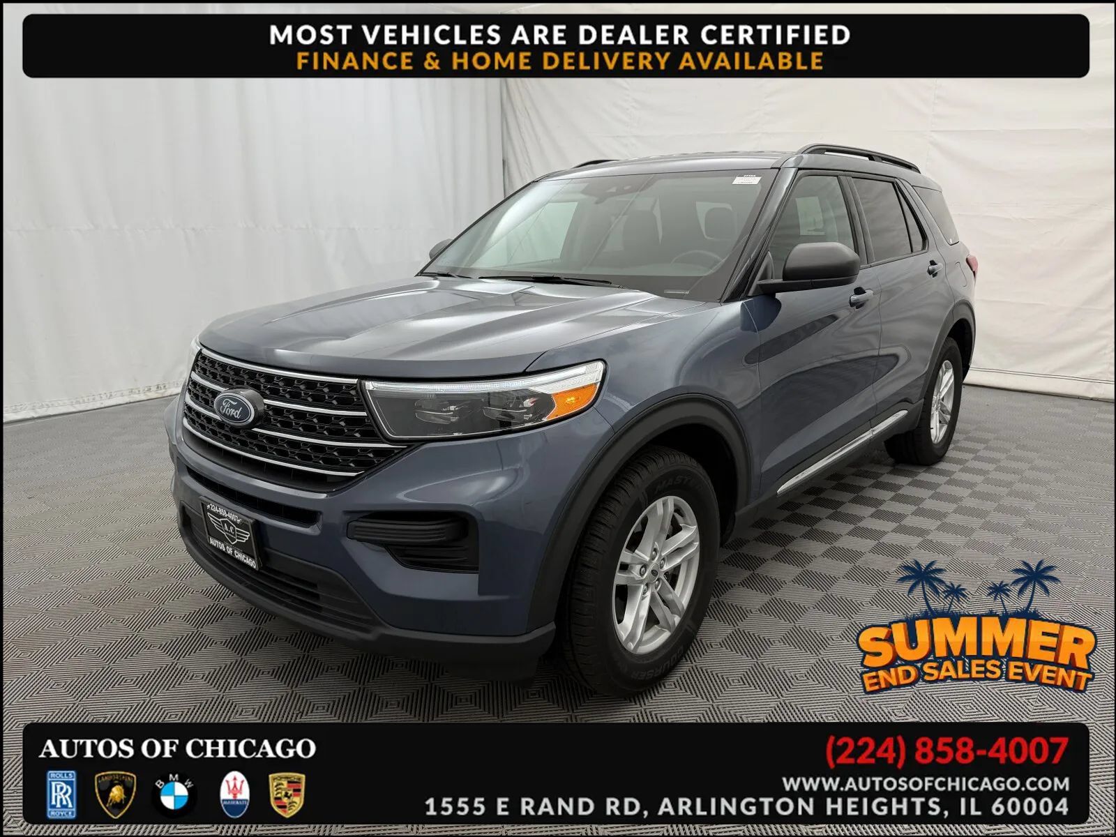 Used 2021 Ford Explorer XLT AWD/4WD image 1