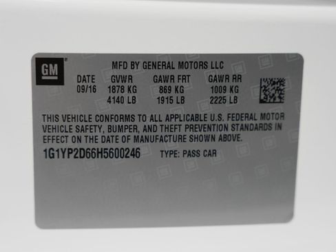 Used 2017 Chevrolet Corvette Z06 w/ Chrome Badge Package RWD image 47