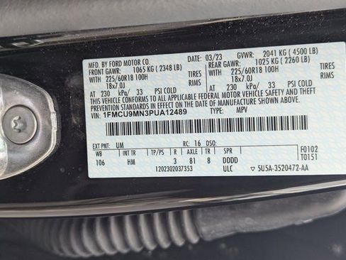 Used 2023 Ford Escape ST-Line AWD/4WD image 38