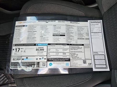 New 2026 Chevrolet Silverado 1500 RST AWD/4WD image 18