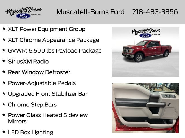 Used 2020 Ford F150 XLT w/ Equipment Group 302A Luxury AWD/4WD image 16