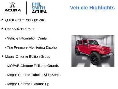 Used 2014 Jeep Wrangler Unlimited Sahara w/ Mopar Chrome Edition Group