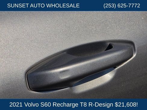 Used 2021 Volvo S60 T8 R-Design w/ Climate Package AWD/4WD image 21