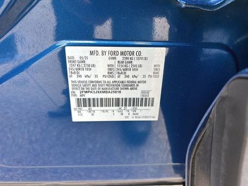 Certified 2021 Ford Edge SEL FWD image 21