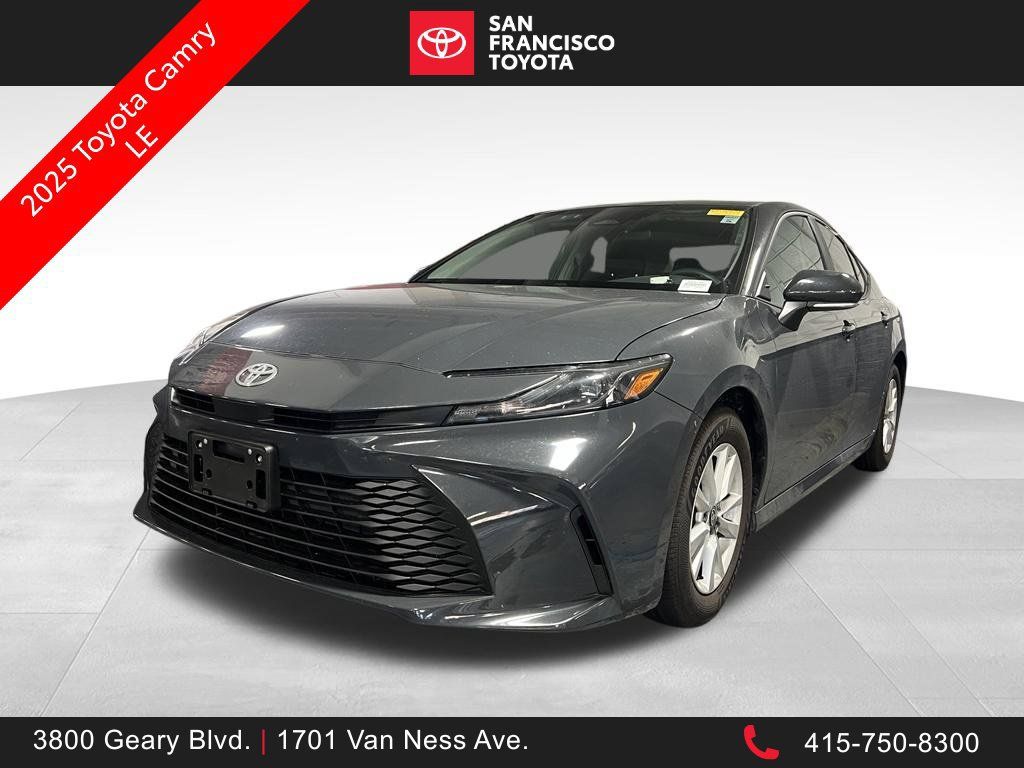Certified 2025 Toyota Camry LE FWD image 1