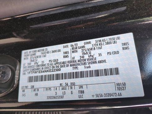 Used 2022 Ford F150 Lariat image 15