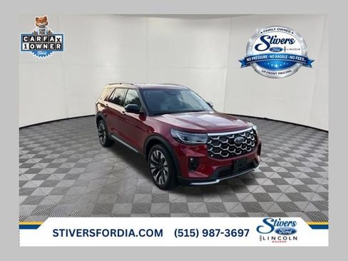 Used 2026 Ford Explorer Platinum w/ LUX Leather Package AWD/4WD image 1