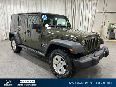 Used 2016 Jeep Wrangler Unlimited Sport w/ Quick Order Package 24S