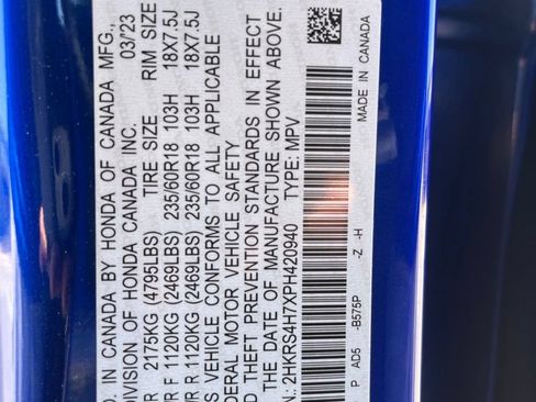 Certified 2023 Honda CR-V EX-L image 10