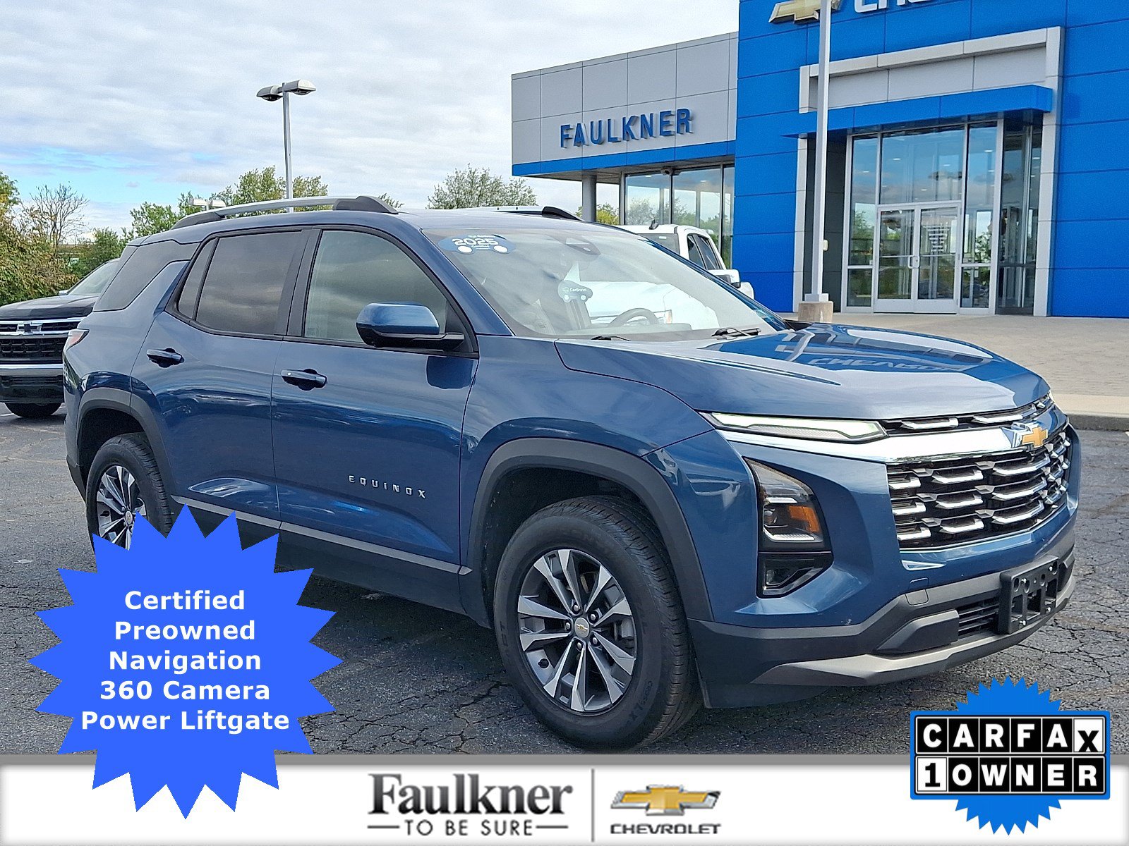 Certified 2025 Chevrolet Equinox LT w/ Convenience Package II AWD/4WD image 1
