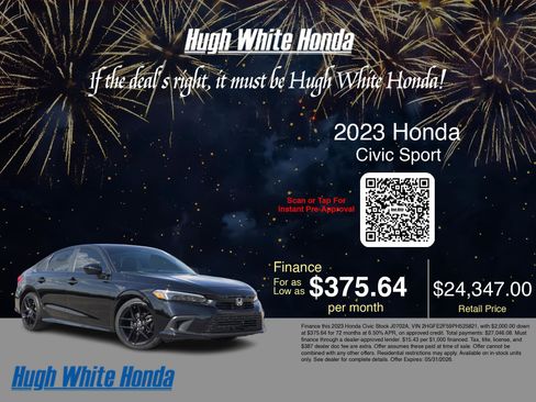Used 2023 Honda Civic Sport image 3