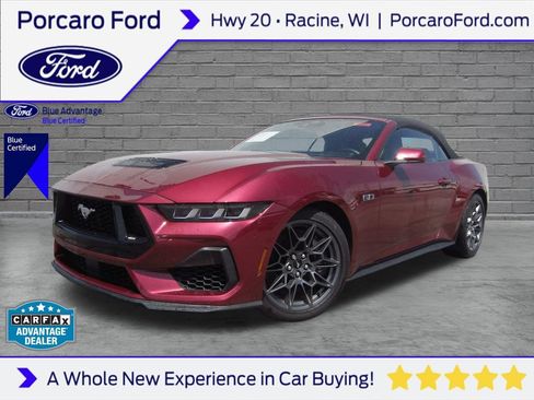 Certified 2025 Ford Mustang GT Premium w/ GT Performance Package RWD image 1