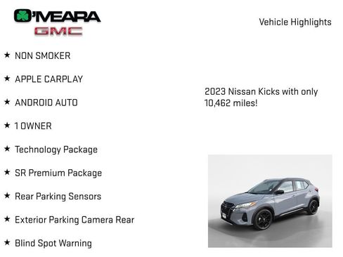 Used 2023 Nissan Kicks SR w/ SR Premium Package FWD image 7