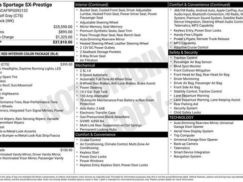 Used 2023 Kia Sportage SX AWD/4WD image 3