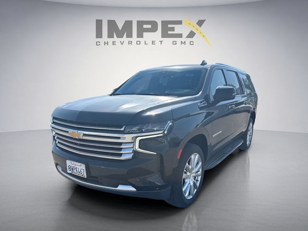 Used 2021 Chevrolet Suburban High Country AWD/4WD image 2