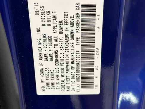 Used 2017 Honda Accord EX-L image 27