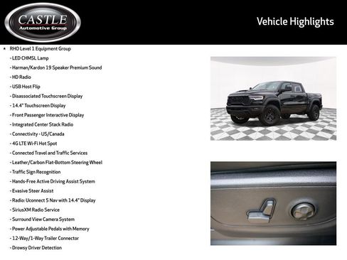 New 2026 RAM 1500 RHO w/ RHO Level 1 Equipment Group AWD/4WD image 6