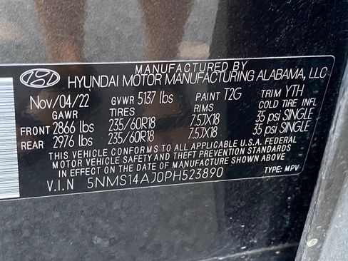Used 2023 Hyundai Santa Fe SE FWD image 43
