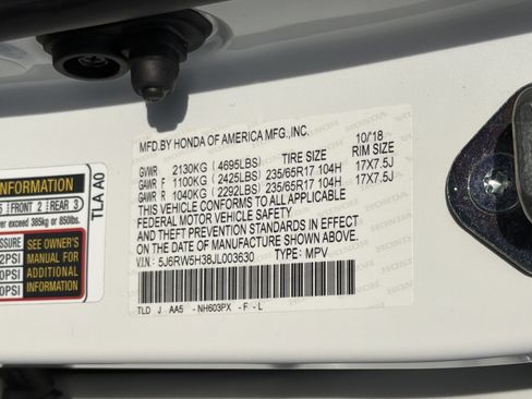 Used 2018 Honda CR-V LX image 33