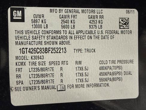 Used 2011 GMC Sierra 3500 Denali AWD/4WD image 14