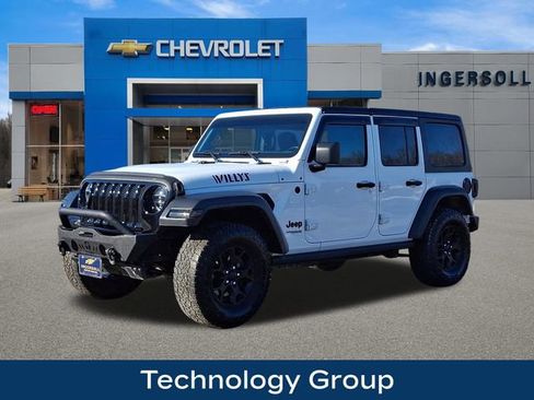 Used 2022 Jeep Wrangler Unlimited Sport image 4