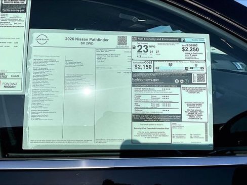 New 2026 Nissan Pathfinder SV FWD image 12