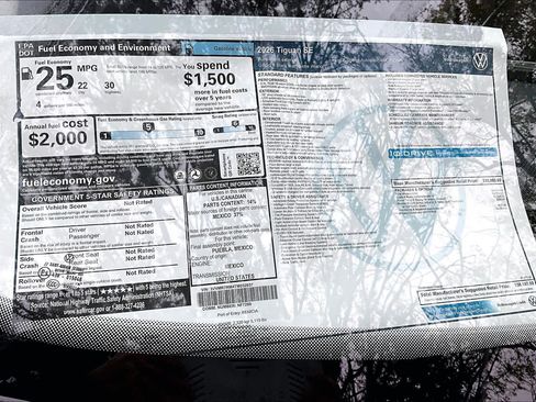 New 2026 Volkswagen Tiguan SE image 35