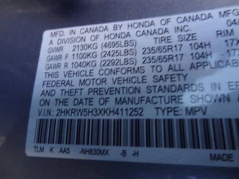 Used 2019 Honda CR-V LX image 31