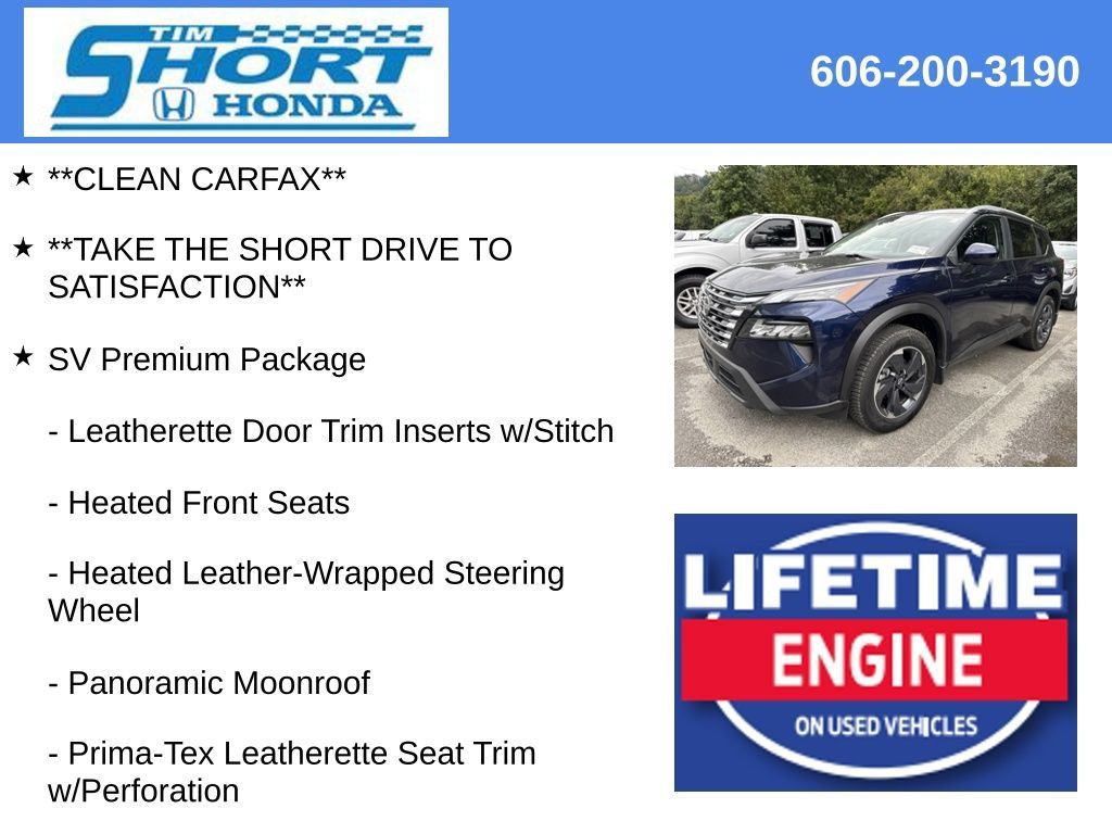 Used 2024 Nissan Rogue SV w/ SV Premium Package AWD/4WD image 5