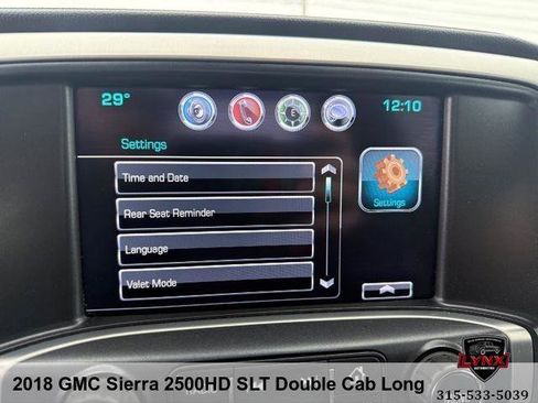 Used 2018 GMC Sierra 2500 SLT w/ Snow Plow Prep Package image 21