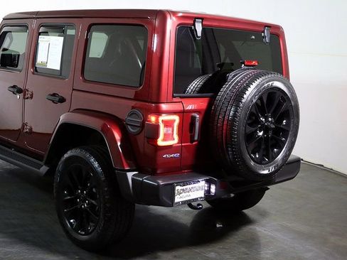 Used 2021 Jeep Wrangler Unlimited Sahara 4xe w/ Cold Weather Group image 11