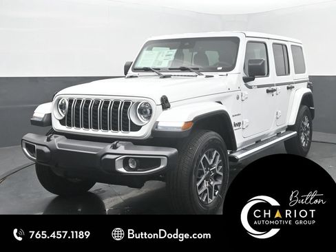 Used 2024 Jeep Wrangler Unlimited Sahara w/ Technology Group AWD/4WD image 1