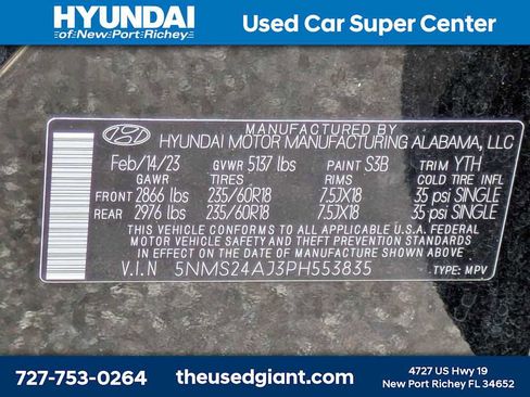 Used 2023 Hyundai Santa Fe SEL image 12
