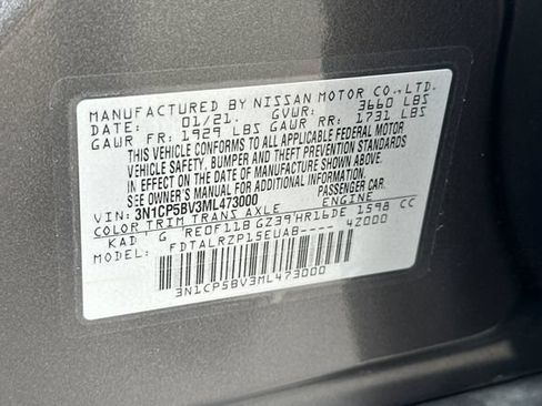 Used 2021 Nissan Kicks S FWD image 32