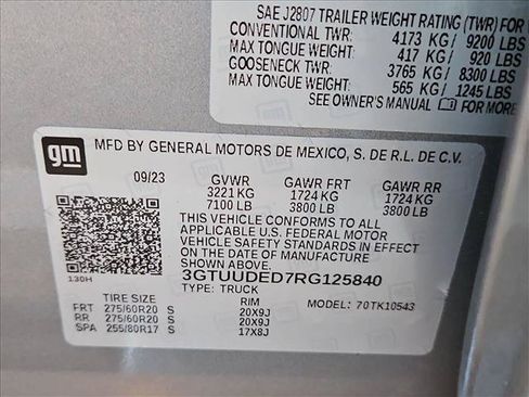 Used 2024 GMC Sierra 1500 SLT AWD/4WD image 19