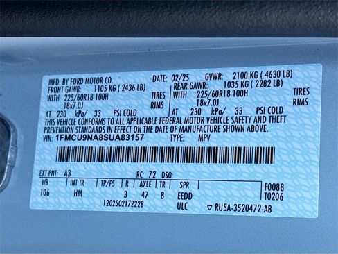 Used 2025 Ford Escape ST-Line Select image 30