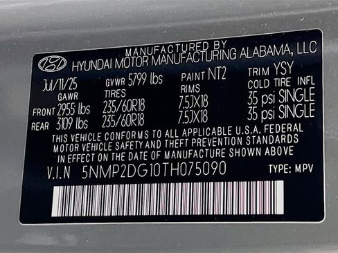 Used 2026 Hyundai Santa Fe SEL AWD/4WD image 12