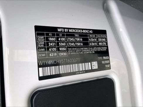 Used 2026 Mercedes-Benz Sprinter 2500 image 24