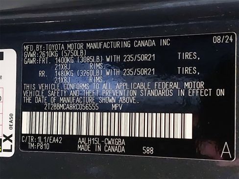 Used 2024 Lexus RX 350h image 41