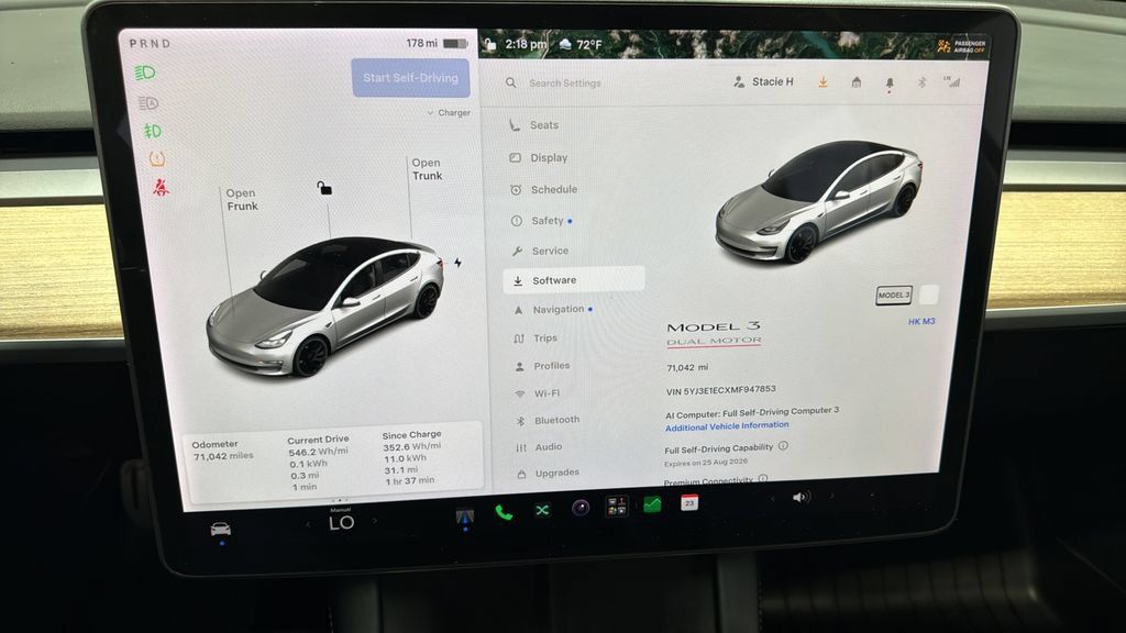 Used 2021 Tesla Model 3 Performance AWD/4WD image 21