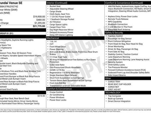 Certified 2024 Hyundai Venue SE image 10