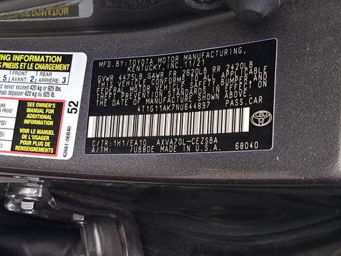 Used 2022 Toyota Camry SE FWD image 33