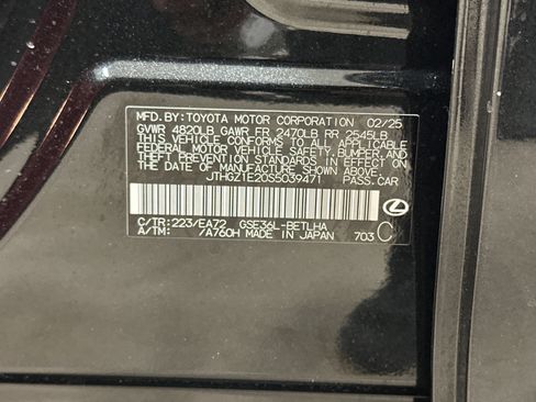 Certified 2025 Lexus IS 350 F Sport w/ Navigation Package AWD/4WD image 35