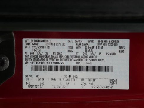 Used 2015 Ford F150 XLT w/ Equipment Group 302A Luxury AWD/4WD image 5