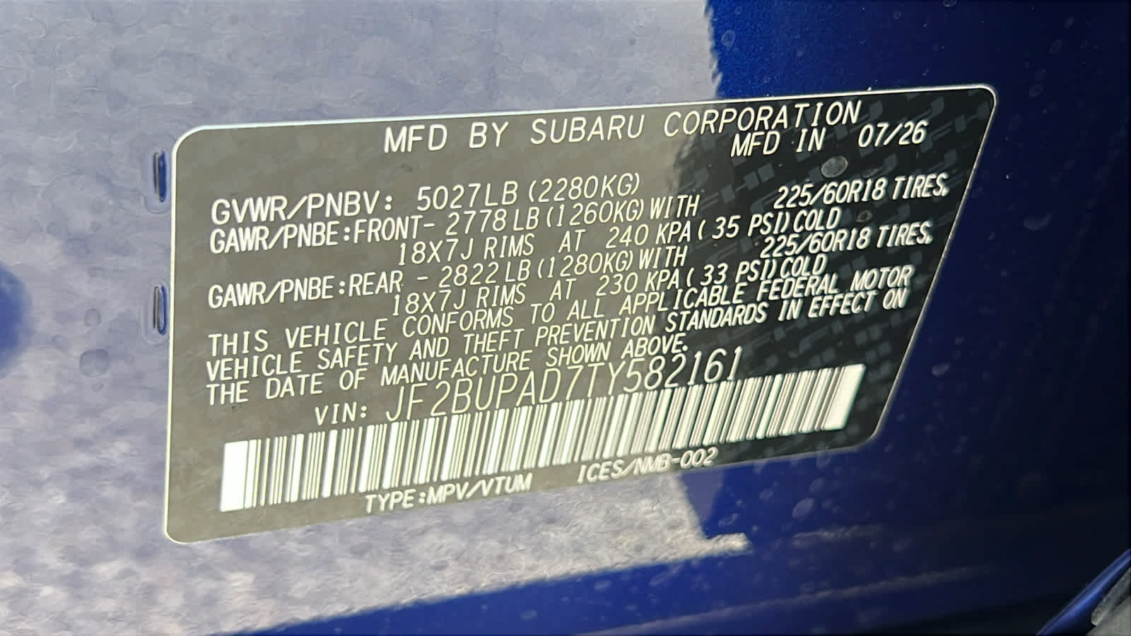 New 2026 Subaru Outback Premium AWD/4WD image 30