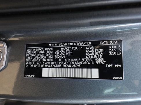 Used 2020 Volvo XC90 T5 Momentum w/ Protection Package image 66