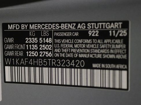 New 2026 Mercedes-Benz C 300 4MATIC Sedan image 12