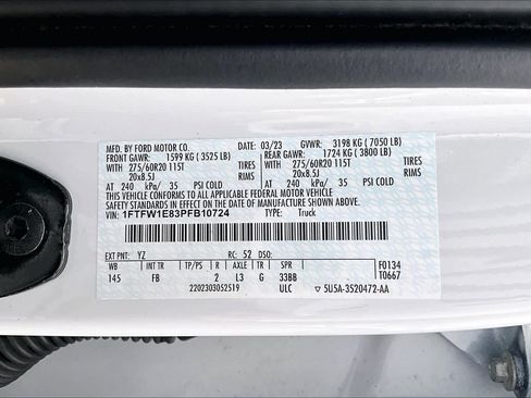Used 2023 Ford F150 4x4 SuperCrew image 35